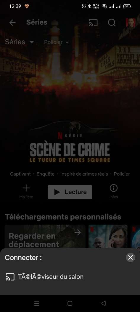 Connecter Netflix à la télé